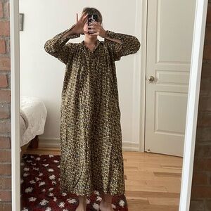Baum Und Pferdgarten Oversized Floral Maxi Dress